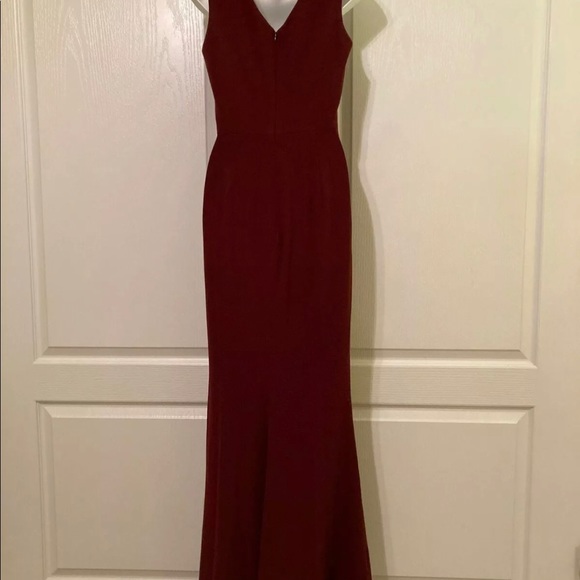 NWOT Dress The Population Sandra Plunging V-neck - Picture 3 of 8